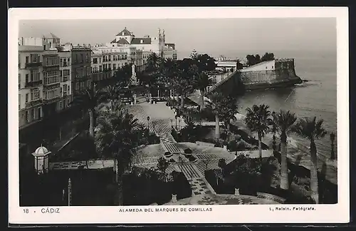 AK Cádiz, Alameda del Marques de Comillas