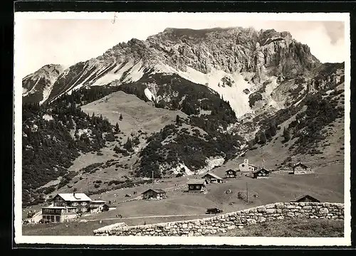 AK Malbun-Triesenberg, Teilansicht mit Alphotel Malbun
