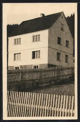 AK Köppelsdorf in Thür. Wohnhaus in der Siedlungsstr. 38