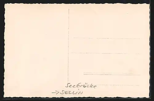 AK Sellin /Rügen, Seebrücke von oben