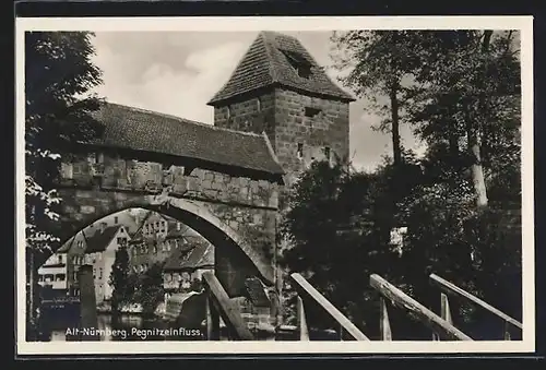 AK Nürnberg, Pegnitzeinfluss mit Tor