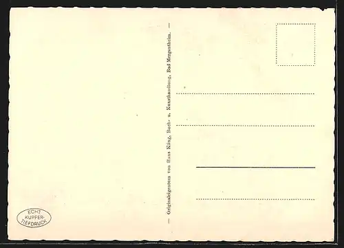 AK Bad Mergentheim, Partie vor der Albertquelle