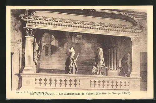AK Nohant-Vic, Les Marionettes de Nohant - Théâtre de Georges Sand, Puppentheater