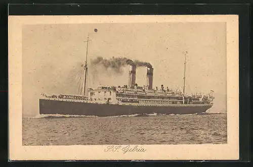 AK Lloyd Royal Hollandais, Passagierschiff Gelria
