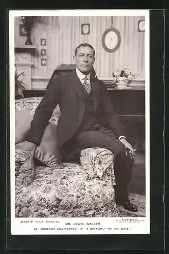 AK Schauspieler Lewis Waller in A Butterfly on the wheel