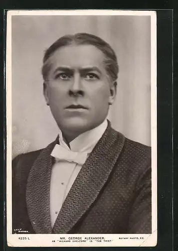 AK Schauspieler George Alexander als Richard Chelford in The Thief