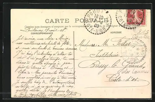 AK Pouillenay, Vue Generale