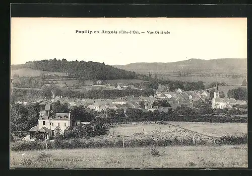 AK Pouilly-en-Auxois, Vue generale