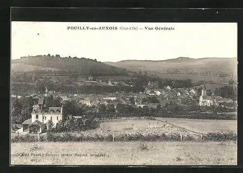 AK Pouilly-en-Auxois, Vue Generale