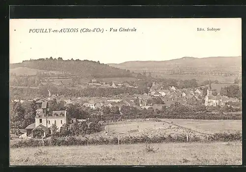 AK Pouilly-en-Auxois, Vue Generale