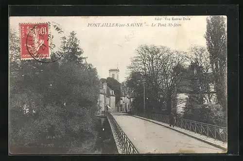 AK Pontailler-sur-Saone, Le Pont St-Jean