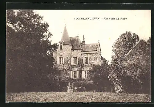 AK Comblanchien, Un coin de Parc
