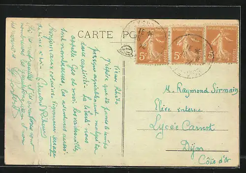 AK Recey-sur-Ource, Le Pont des Tanneries