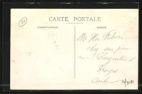 AK Recey-sur-Ource, Entree du Val d`Ars