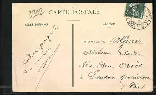 AK Recey-sur-Ource, Vue Generale