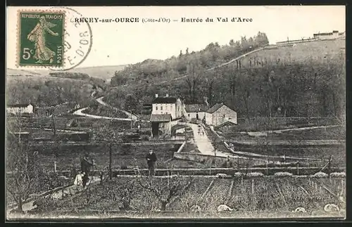 AK Recey-sur-Ource, Entree du Val d`Arce