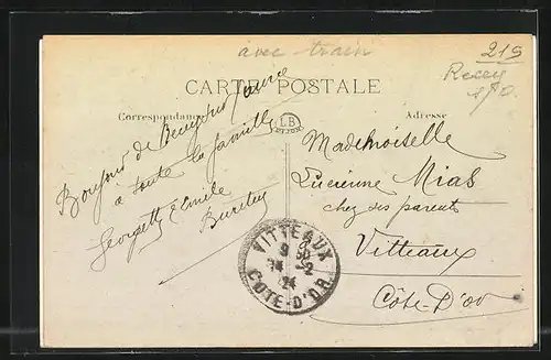 AK Recey-sur-Ource, Entree du Val d`Arce