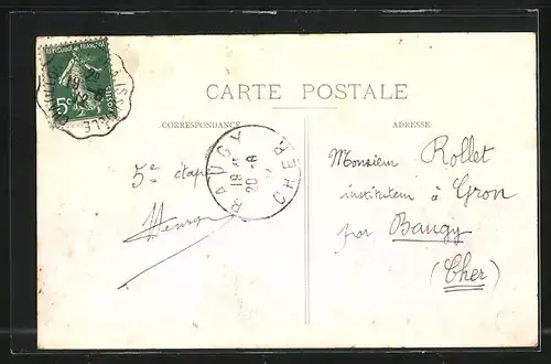 AK Recey-sur-Ource, Vue Generale