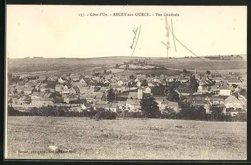 AK Recey-sur-Ource, Vue Generale