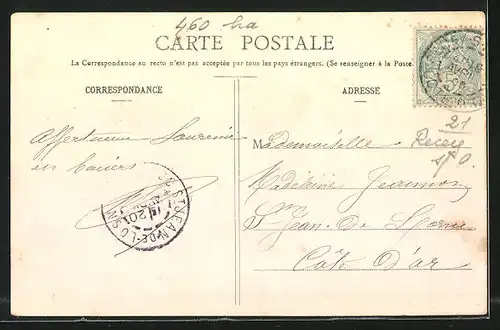 AK Recey-sur-Ource, Entree du Val d`Ars