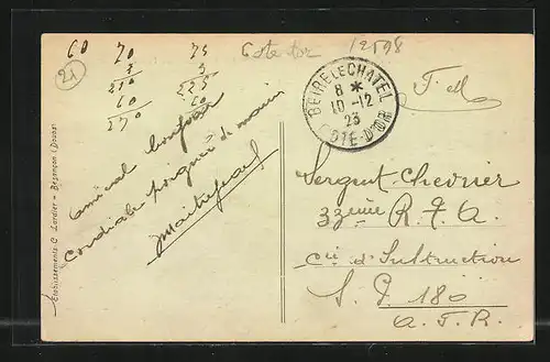 AK Mirebeau-sur-Béze, Un Joli Coin de la Béze