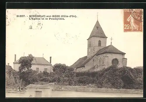 AK Mirebeau-sur-Bèze, L`Eglise et le Presbytère