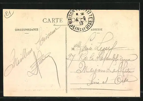 AK Chatillon-sur-Seine, Promenade de la Douix