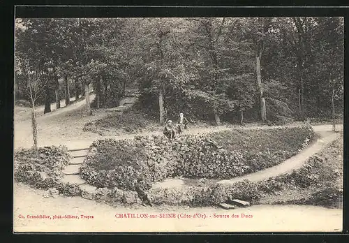 AK Chatillon-sur-Seine, Source des Ducs