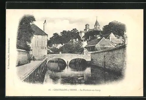 AK Chatillon-sur-Seine, Le Perthuis-au-Loup