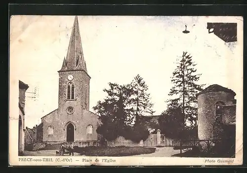 AK Précy-sous-Thil, Place de l`Eglise