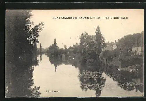 AK Pontaillers-sur-Saone, La Vieille Saone