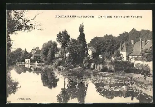 AK Pontaillers-sur-Saone, La Vieille Saone