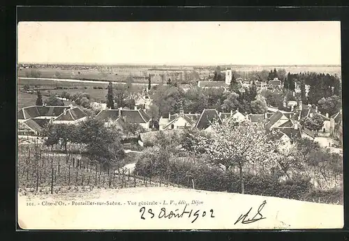 AK Pontaillers-sur-Saone, Vue générale