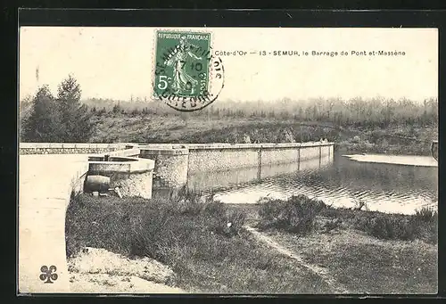 AK Semur, La Barrage de Pont et-Masséne