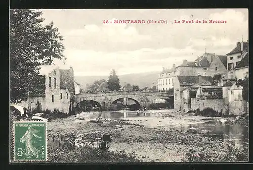 AK Montbard, Le Pont de la Brenne