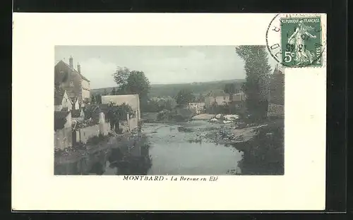 AK Montbard, La Brenne en Eté