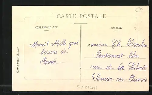 AK Montbard, La Brenne en Eté