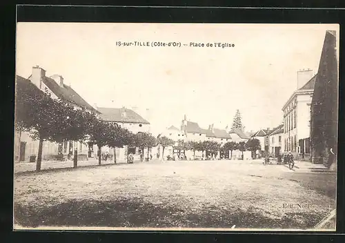 AK Is-sur-Tille, Place de l`Eglise