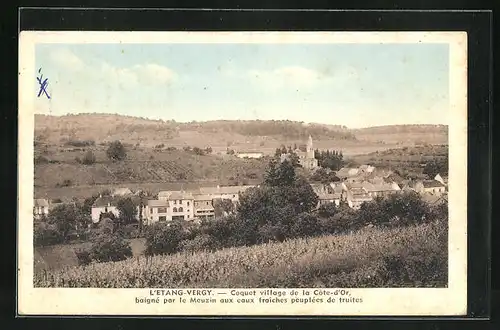 AK L`Etang-Vergy, Coquet village de la Côte -d`Or
