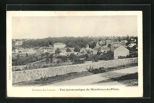 AK Ménétreux-le-Pitois, Vue panoramique
