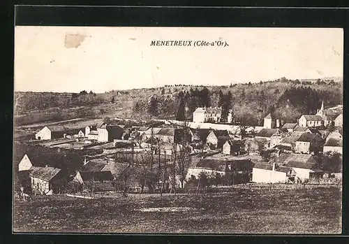 AK Ménétreux-le-Pitois, Vue panoramique