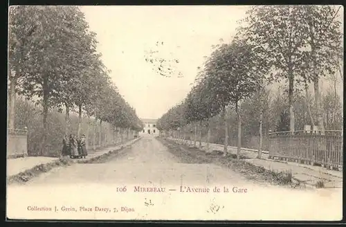 AK Mirebeau, l'Avenue de la Gare
