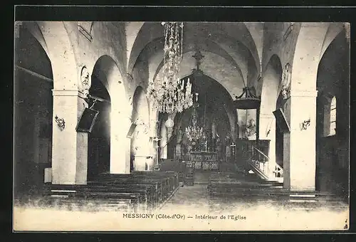 AK Messigny, Intérieur de l'Eglise