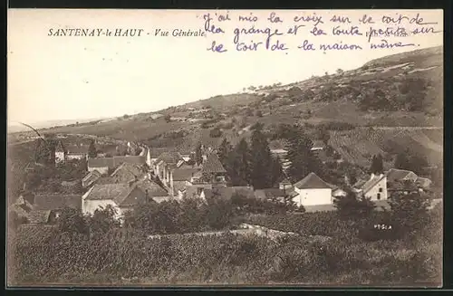 AK Santenay-le-Haut, Vue Générale