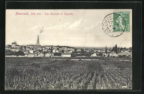 AK Meursault, Vue Générale et Vignoble