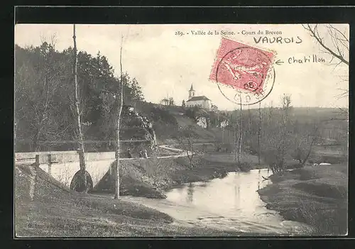 AK Vaurois, Vallée de la Seine, Cours du Brevon