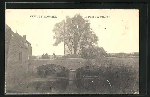 AK Veuvey-sur-Ouche, le Pont