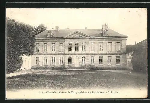 AK Verrey-sous-Salmaise, le Chateau, Facade Nord