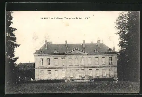 AK Verrey, le Chateau, vue prise de derriére