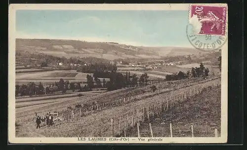 AK Les Laumes, Vue générale